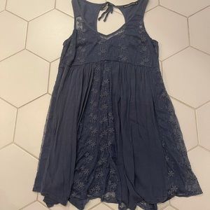 Blue Abercrombie and Fitch dress